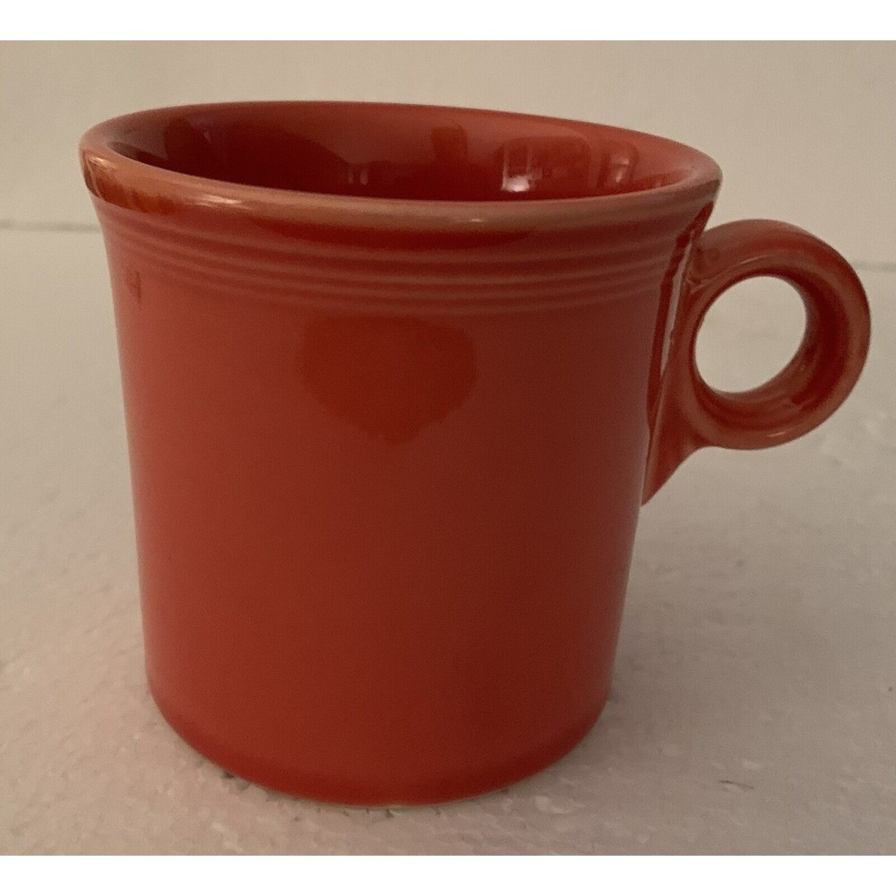 Homer Laughlin Fiesta Ware Fiestaware Flamingo Tom & Jerry Handle Mug